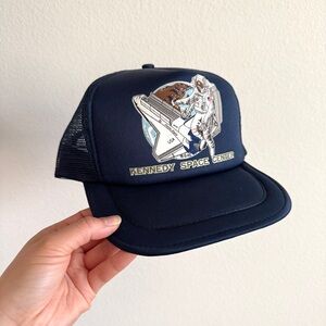 Vintage 80’s Kennedy Space Center Trucker Hat